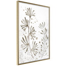 Poster - Dried Plants  - goud