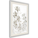 Poster - Dried Plants  - wit passepartout