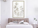 Poster - Dried Plants  - goud