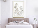 Poster - Dried Plants  - goud passepartout