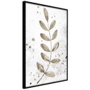 Poster - Dried Twig  - zwart