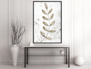 Poster - Dried Twig  - zwart