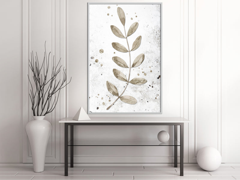 Poster - Dried Twig  - wit