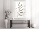 Poster - Dried Twig  - wit passepartout