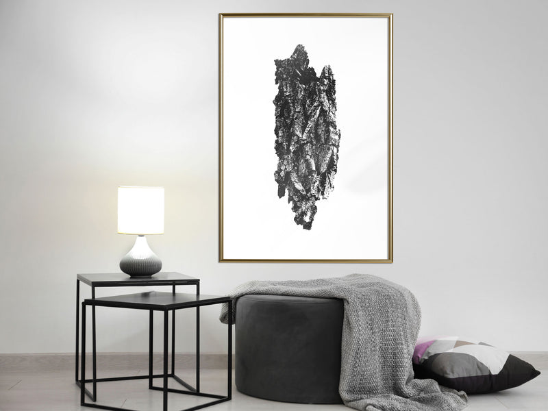 Poster - Texture of a Tree  - goud