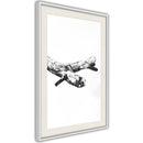 Poster - Where is the Other End?   - wit passepartout