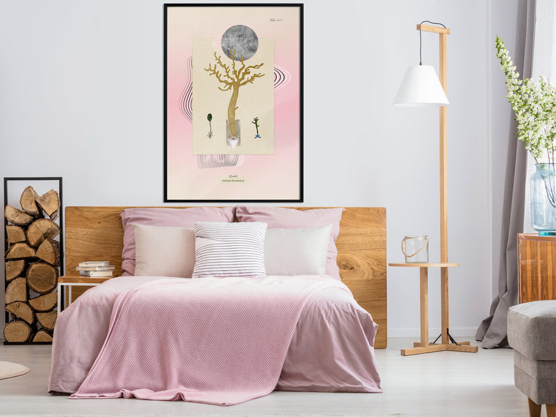 Poster - Aquatic Plant  - zwart