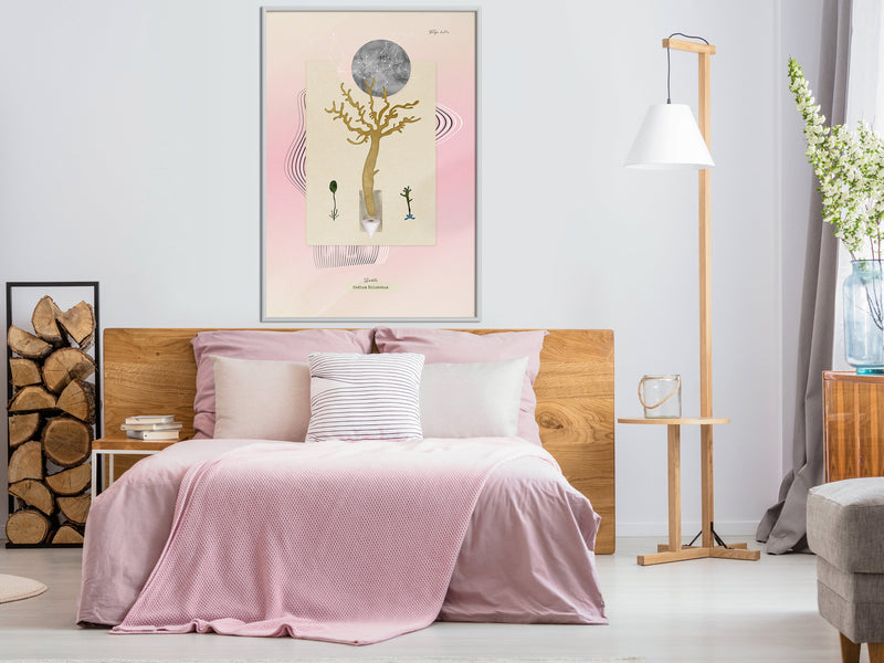 Poster - Aquatic Plant  - wit