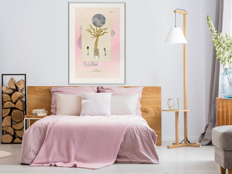 Poster - Aquatic Plant  - wit passepartout