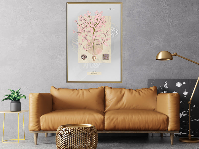 Poster - Seaweed  - goud