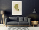Poster - Cross Section of a Leaf  - zwart passepartout