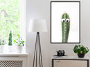 Poster - Funny Cactus I  - zwart