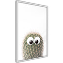 Poster - Funny Cactus II  - wit