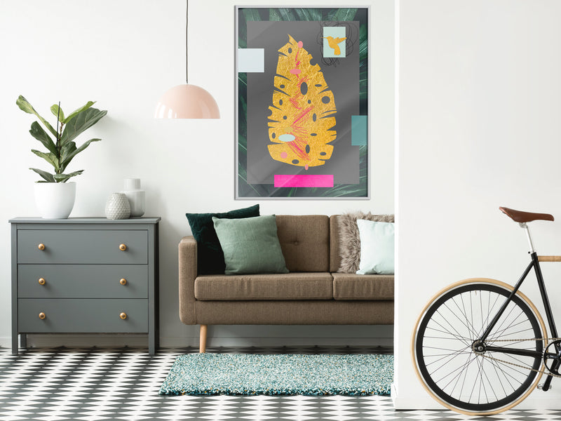 Poster - Botanical Treasure  - wit