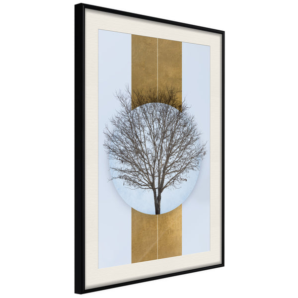 Poster - Passing  - zwart passepartout