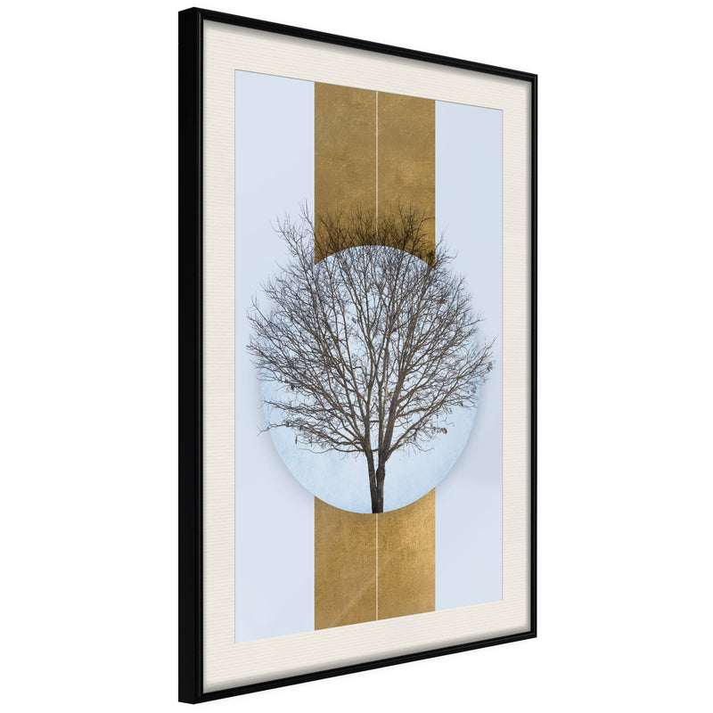 Poster - Passing  - zwart passepartout