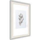 Poster - Ginger Rhizome  - wit passepartout