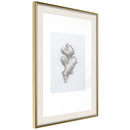 Poster - Ginger Rhizome  - goud passepartout