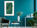 Poster - Gilded Palm Leaf  - goud