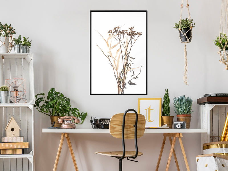 Poster - Diary of a Herbalist  - zwart