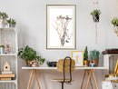Poster - Diary of a Herbalist  - goud passepartout