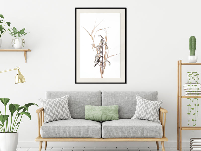 Poster - Found on the Field  - zwart passepartout