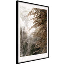 Poster - Pond in the Park  - zwart