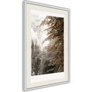 Poster - Pond in the Park  - wit passepartout