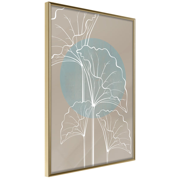 Poster - Miraculous Plant  - goud