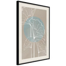Poster - Miraculous Plant  - zwart passepartout