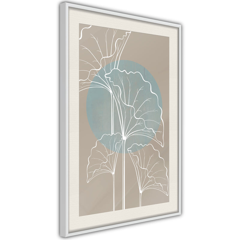 Poster - Miraculous Plant  - wit passepartout