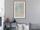Poster - Miraculous Plant  - zwart passepartout