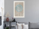 Poster - Miraculous Plant  - wit passepartout