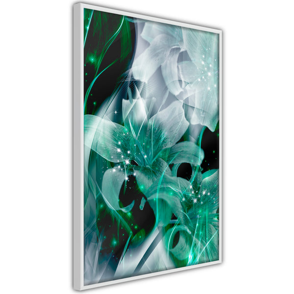 Poster - Poisonous Flowers  - wit