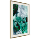 Poster - Poisonous Flowers  - goud passepartout
