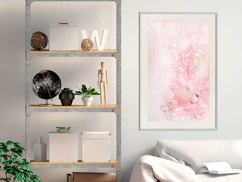 Poster - Summer Memories I  - wit passepartout