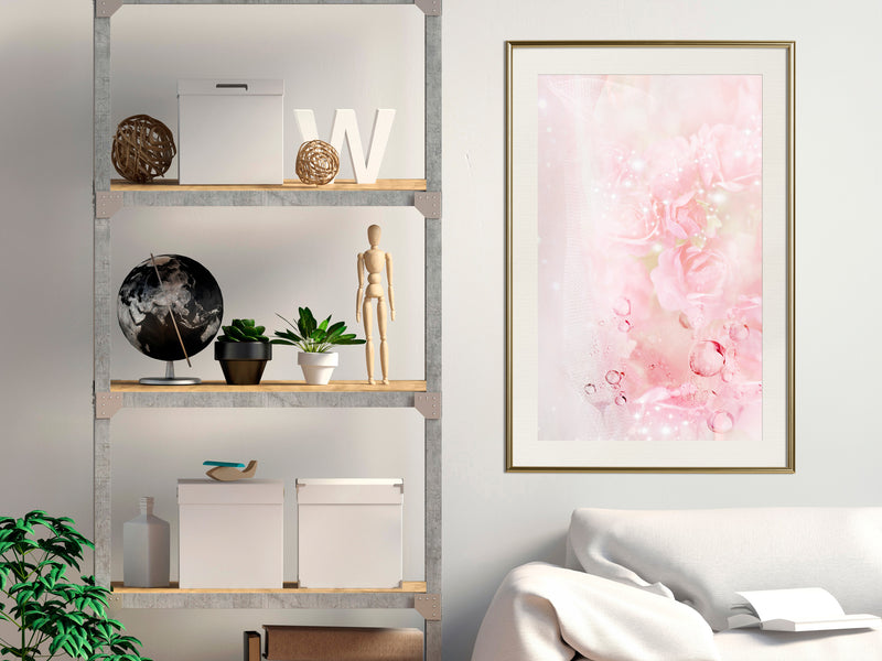 Poster - Summer Memories I  - goud passepartout