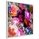 Poster - Flower Sonata (Square)  - wit