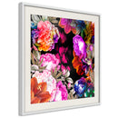 Poster - Flower Sonata (Square)  - wit passepartout