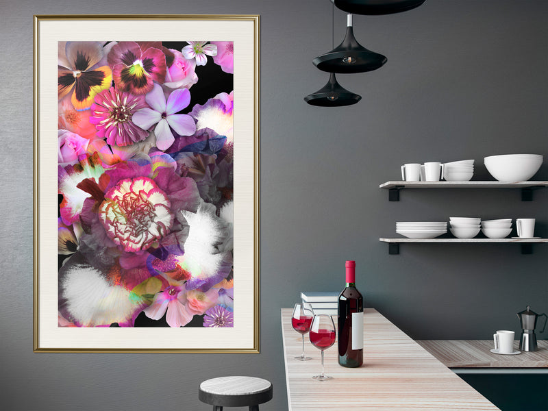 Poster - Summer Night's Dream II  - goud passepartout