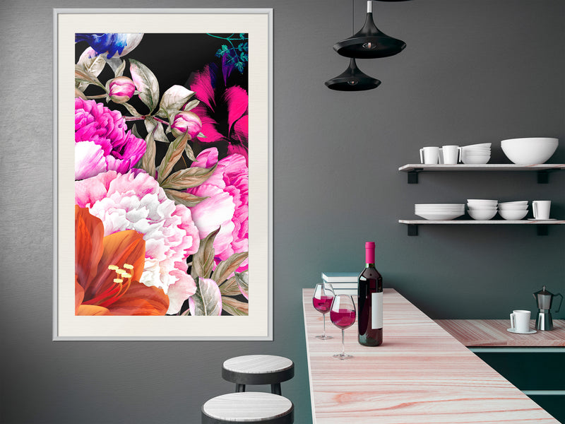 Poster - Summer Night's Dream III  - wit passepartout