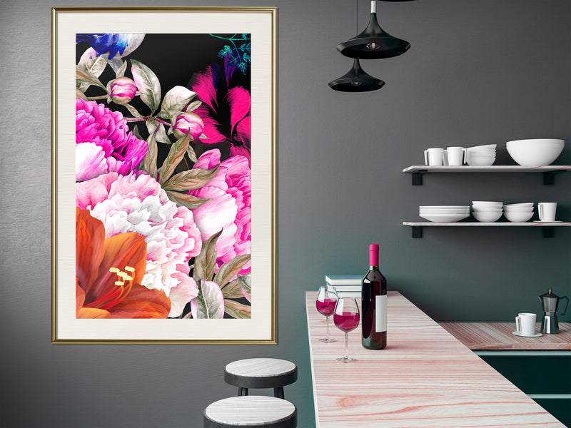 Poster - Summer Night's Dream III  - goud passepartout