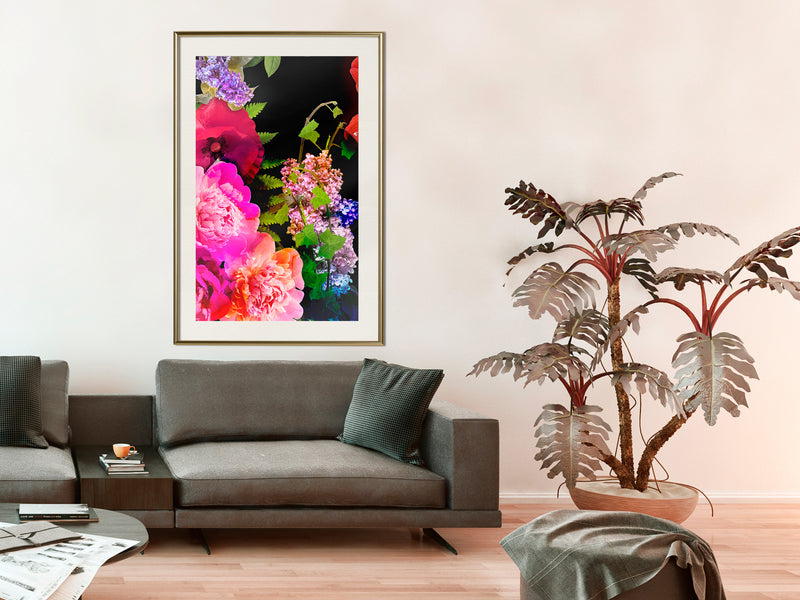 Poster - Suffocating Scent I  - goud passepartout