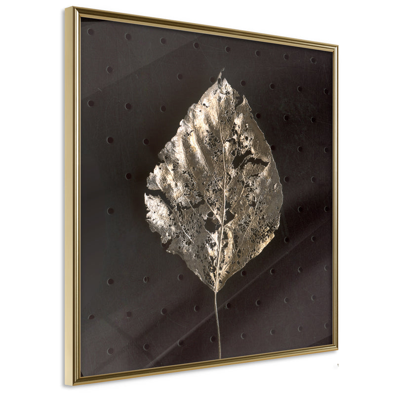 Poster - Time Goes By  - goud