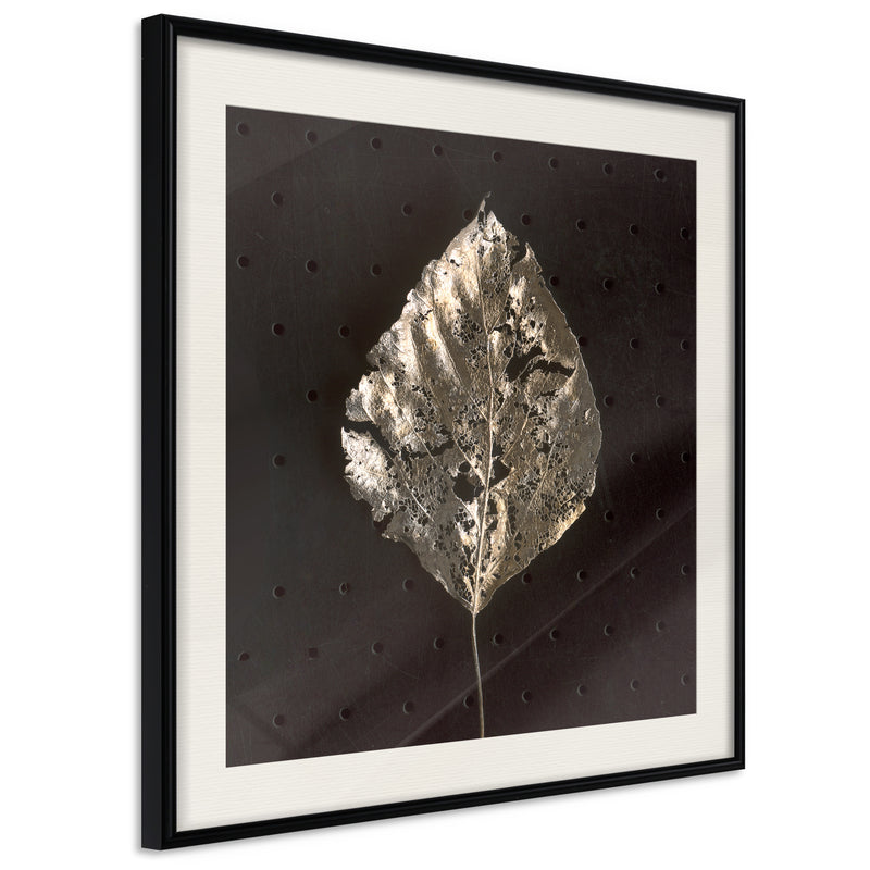 Poster - Time Goes By  - zwart passepartout