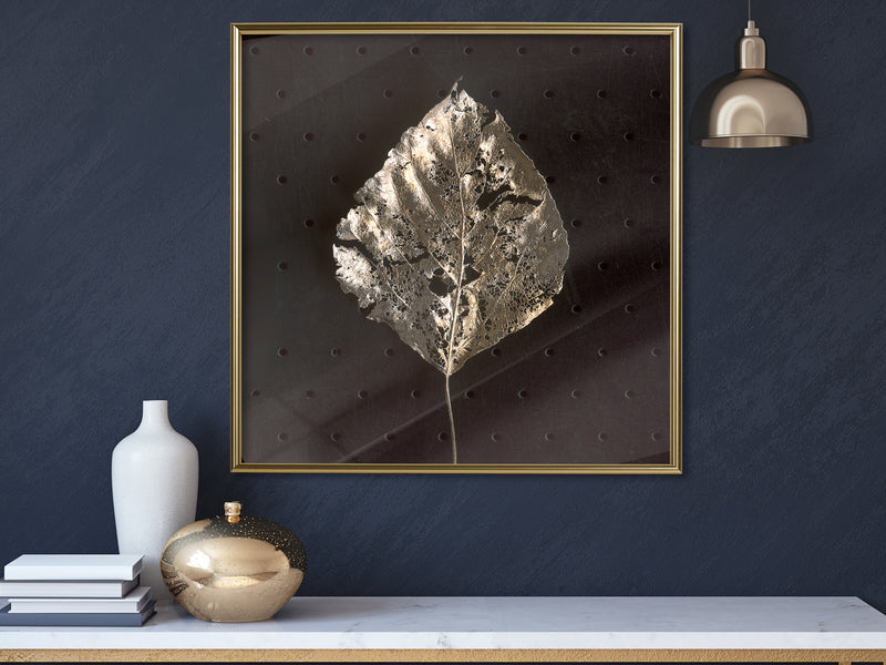 Poster - Time Goes By  - goud
