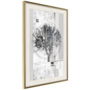 Poster - Sign of Winter  - goud passepartout