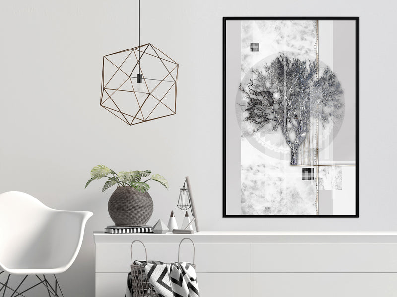 Poster - Sign of Winter  - zwart