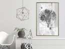 Poster - Sign of Winter  - goud