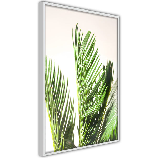 Poster - Rustling of Leaves  - wit